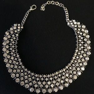 Crystal statement necklace